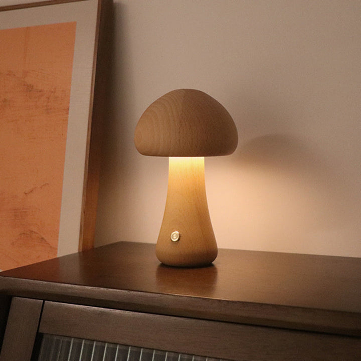 Cozy Wooden Table Lamp 8
