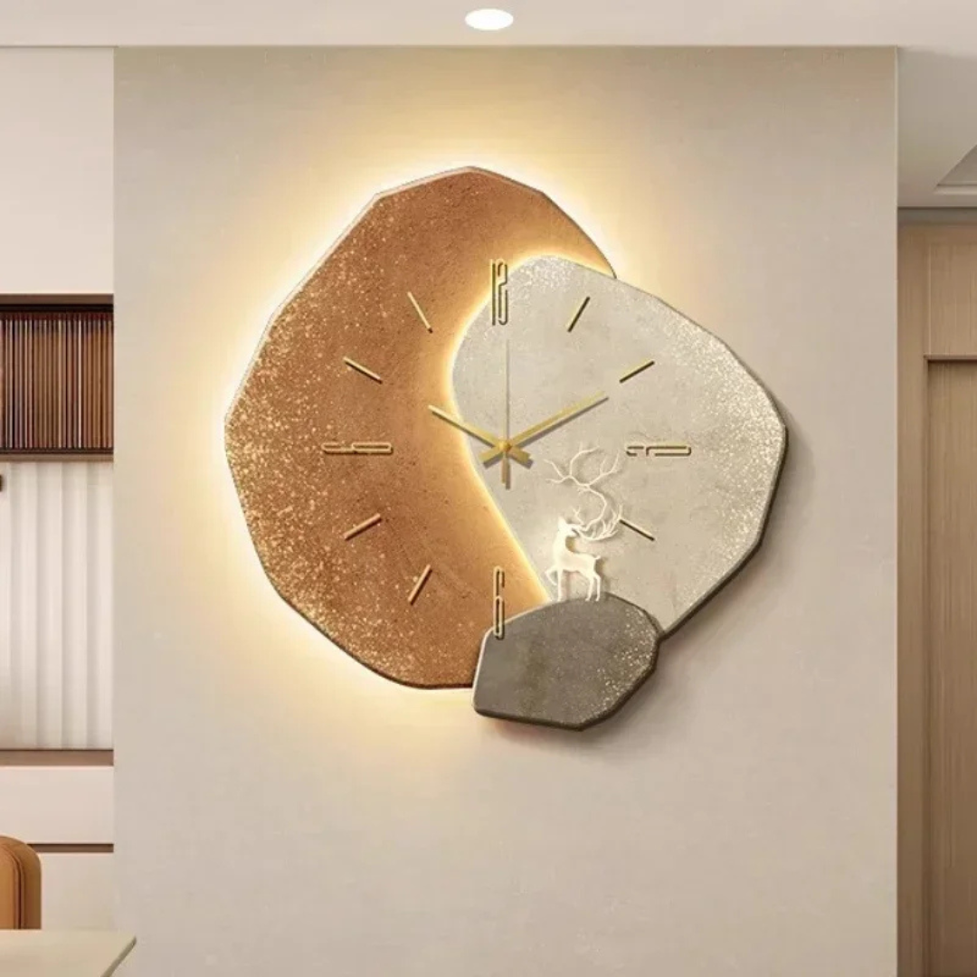 Cozy Wooden Wall Clock 0