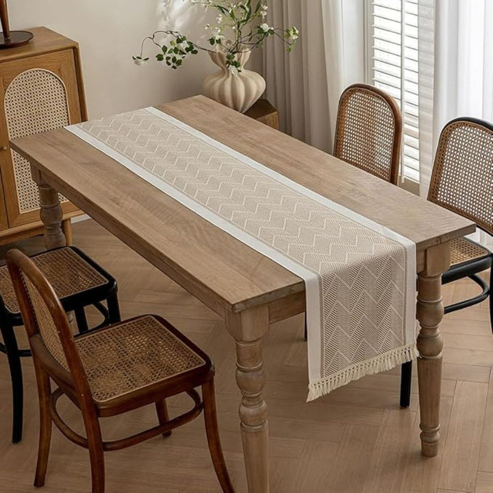 Cozy Woven Table Runner 3