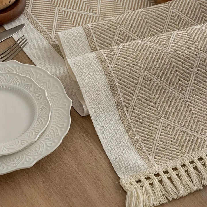 Cozy Woven Table Runner 4