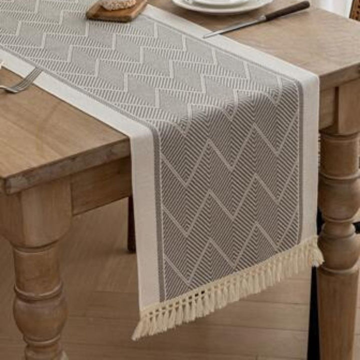 Cozy Woven Table Runner 5
