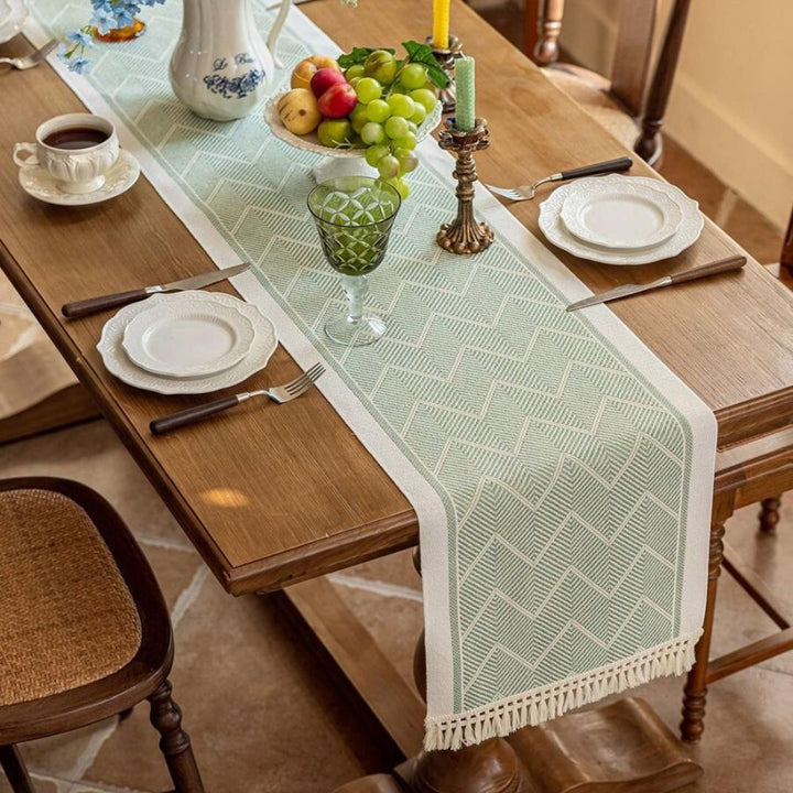 Cozy Woven Table Runner 7