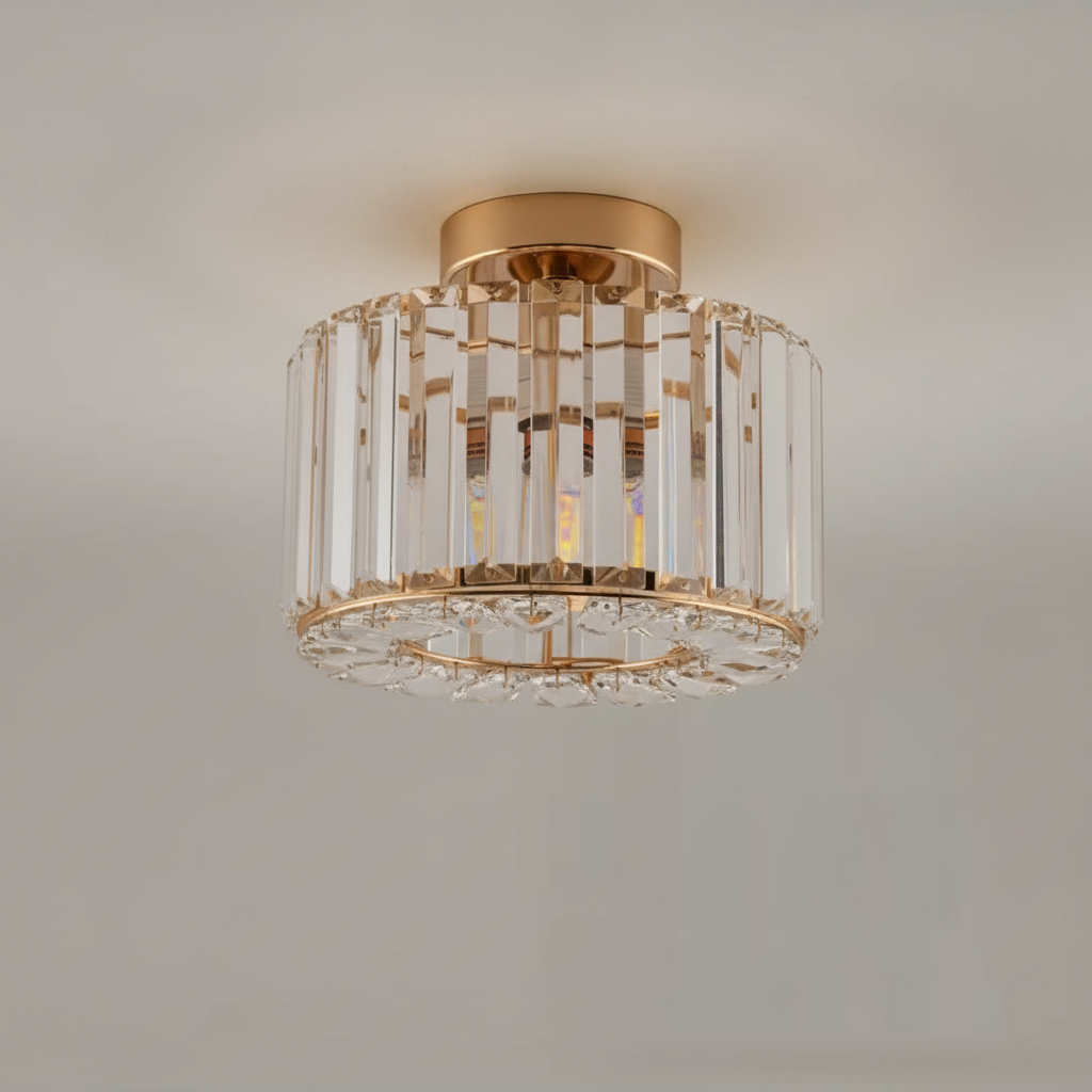 Crystal Flush Mount Ceiling Light 1