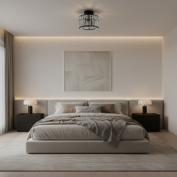 Crystal Flush Mount Ceiling Light 3