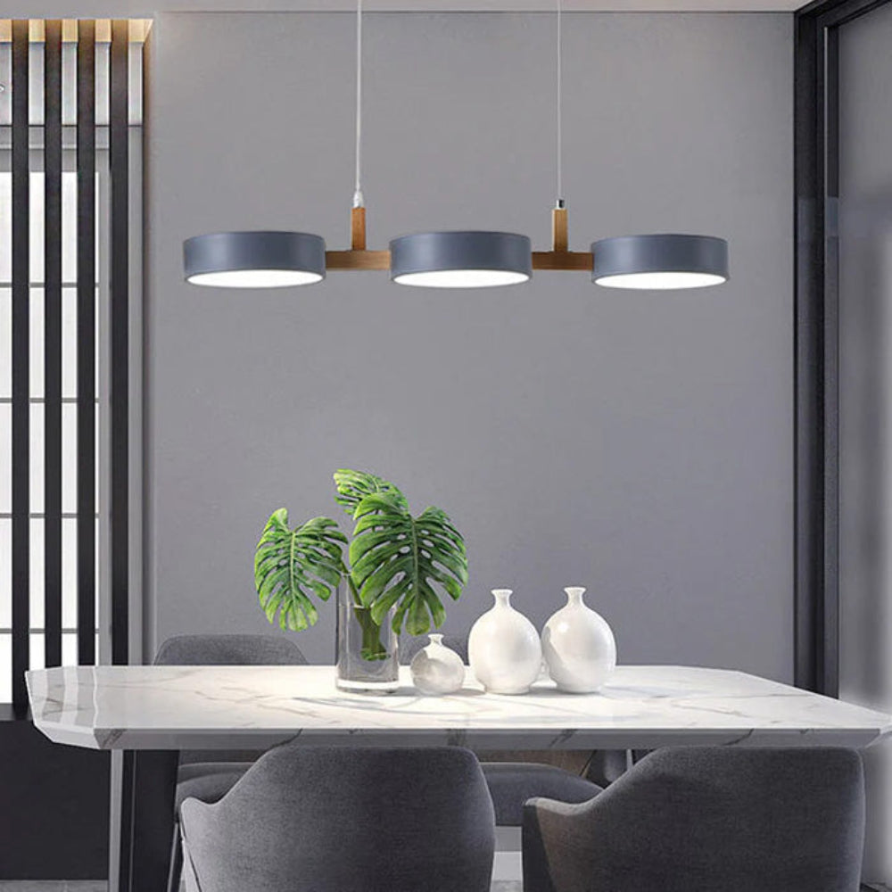 Cylindrical Kitchen Pendant Lighting 13