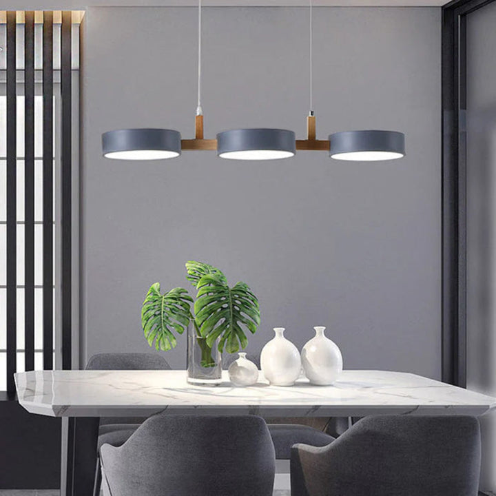 Cylindrical Kitchen Pendant Lighting 13