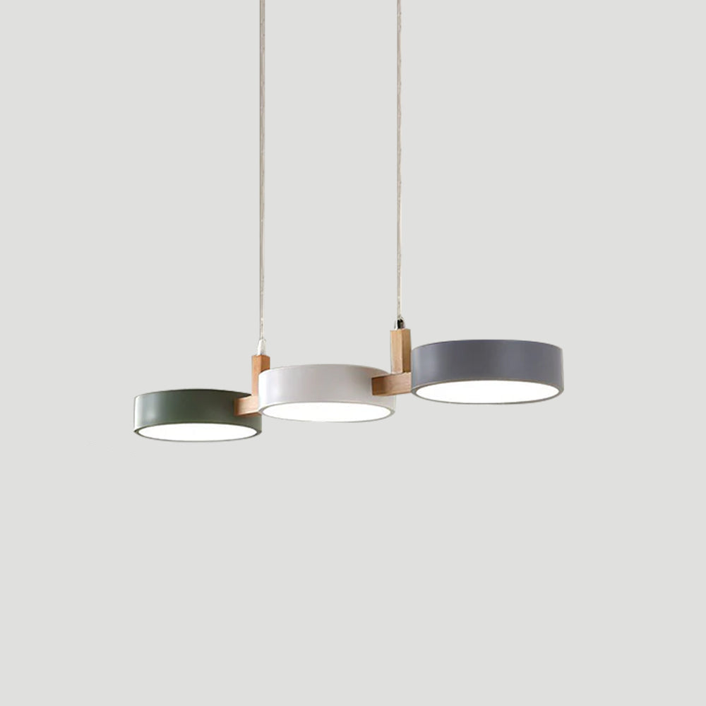 Cylindrical Kitchen Pendant Lighting 3