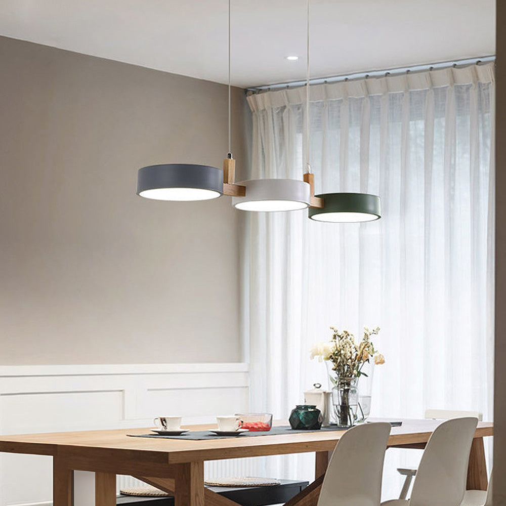 Cylindrical Kitchen Pendant Lighting 4