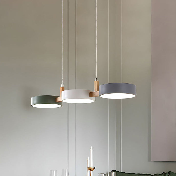 Cylindrical Kitchen Pendant Lighting 5