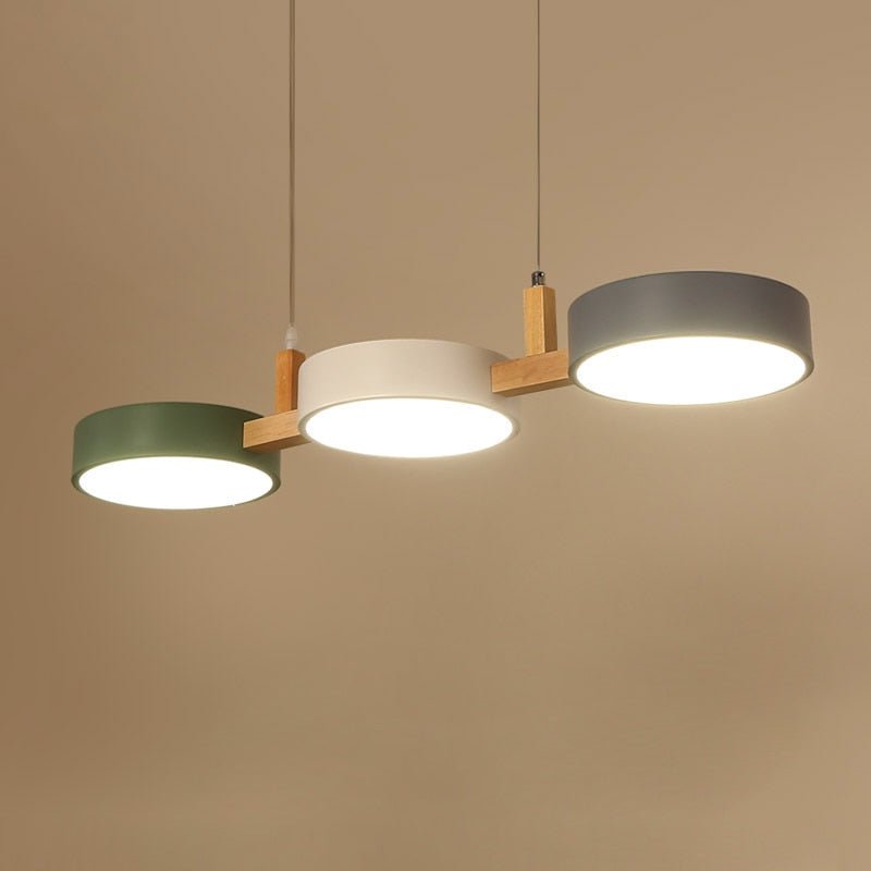 Cylindrical Kitchen Pendant Lighting 6