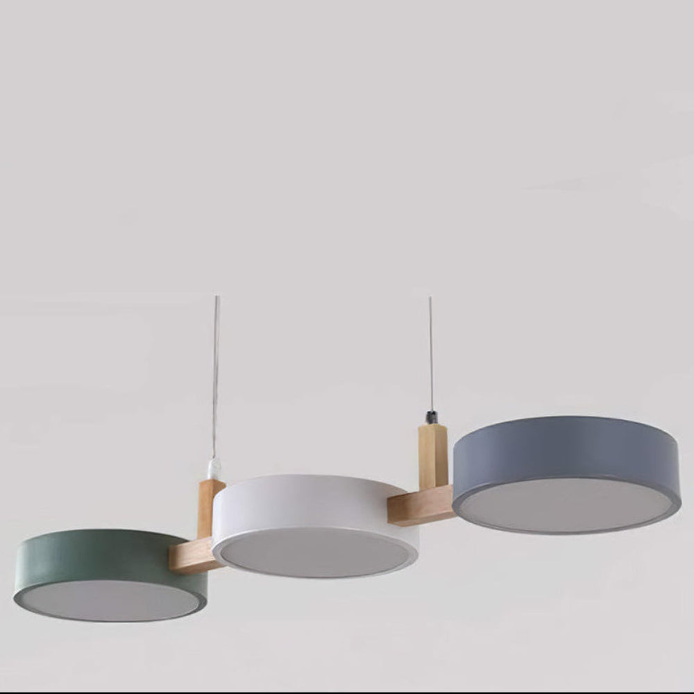 Cylindrical Kitchen Pendant Lighting 7