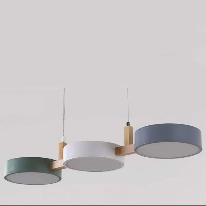 Cylindrical Kitchen Pendant Lighting 7