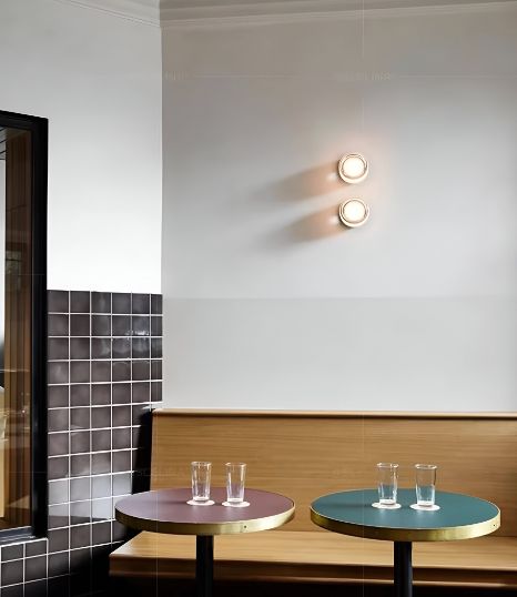 Dimpled Glass Wall Sconce