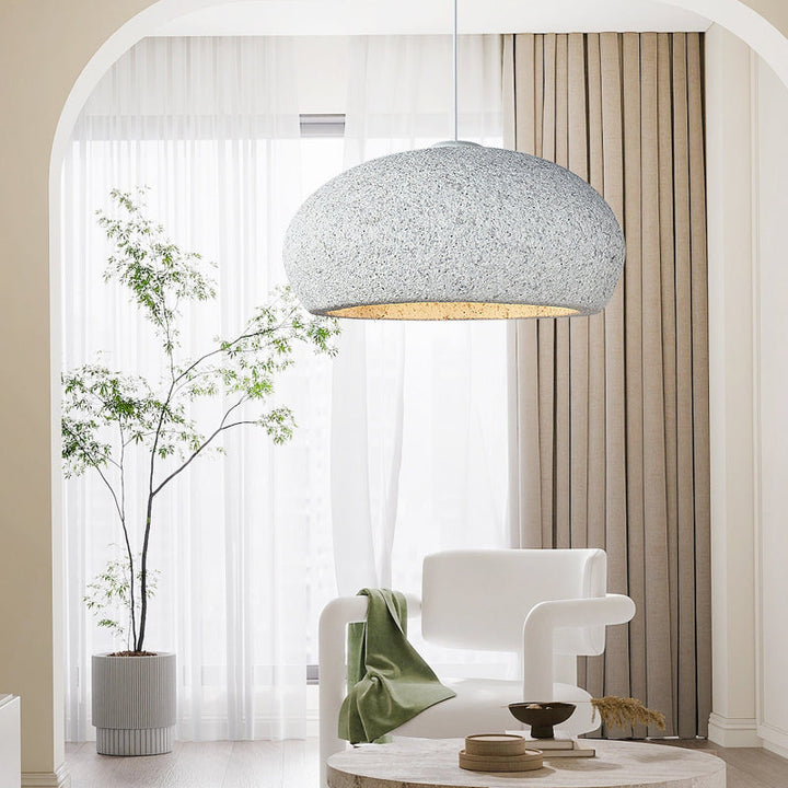 Nordic Oval Pendant Light - oval polystyrene shade