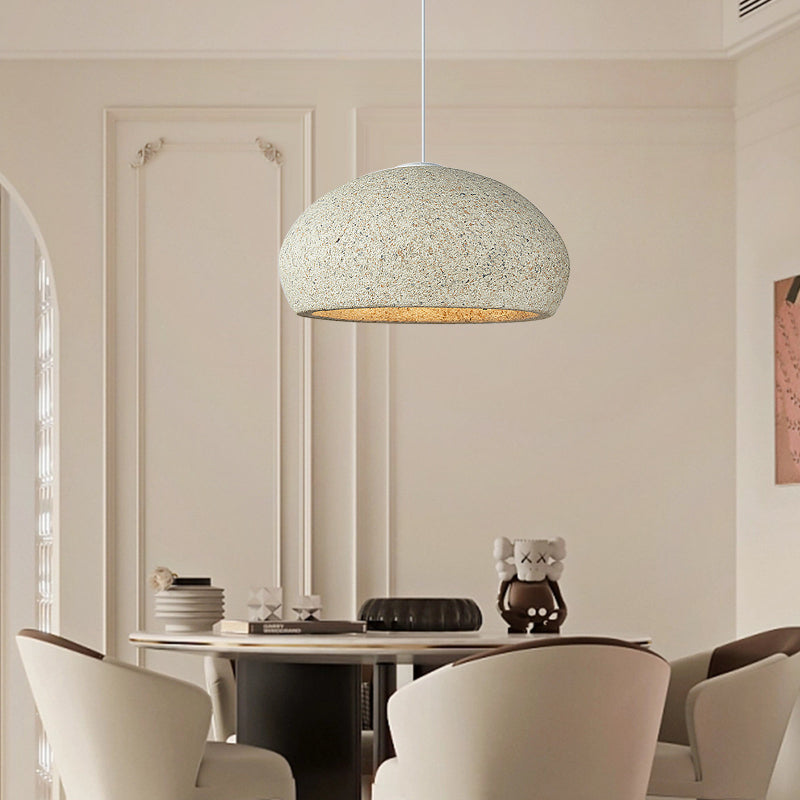 Nordic Oval Pendant Light - yellow spot pattern