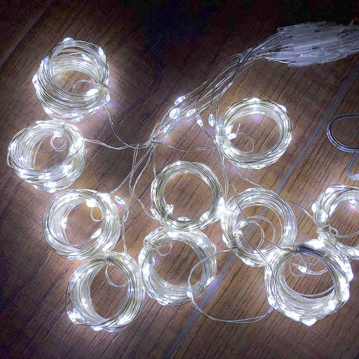 USB Remote Curtain Fairy Lights – view 6