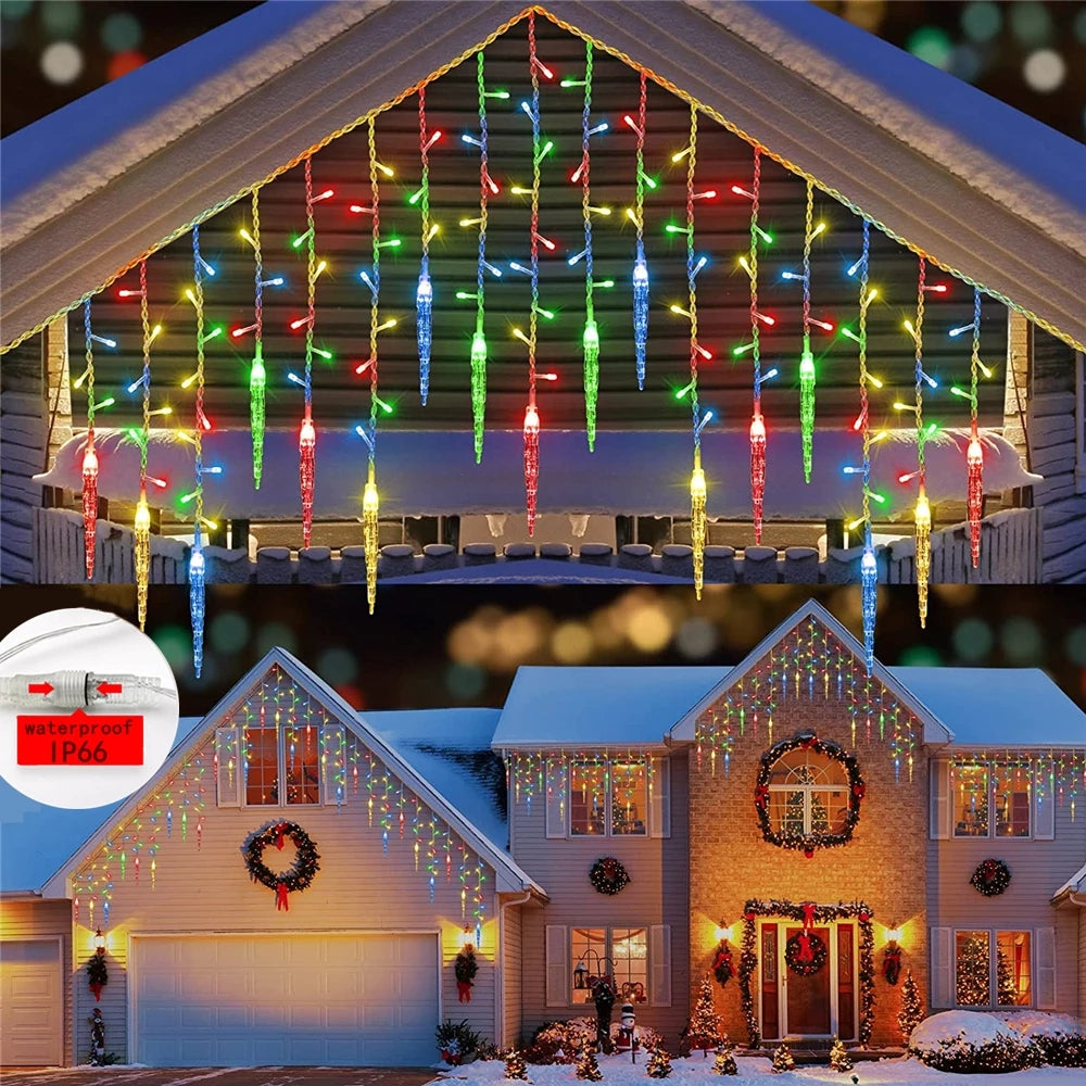 Christmas Icicle Fairy Lights – view 2