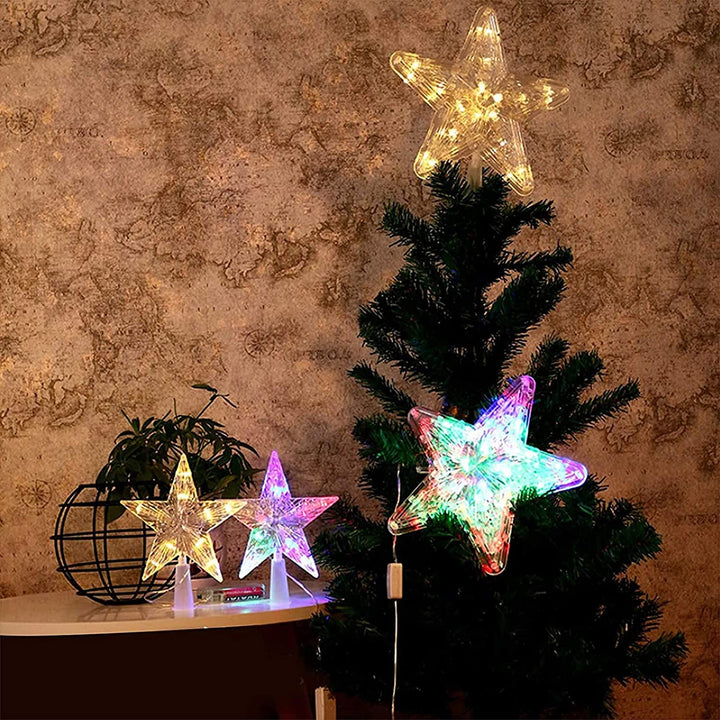 LED Star Tree Topper – view 5