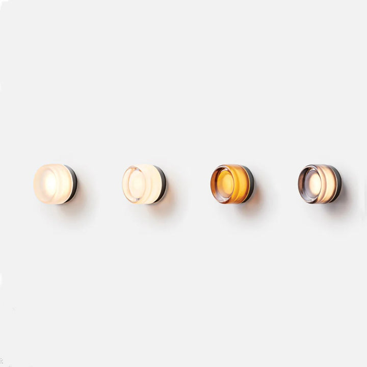 Dimpled Glass Wall Sconce