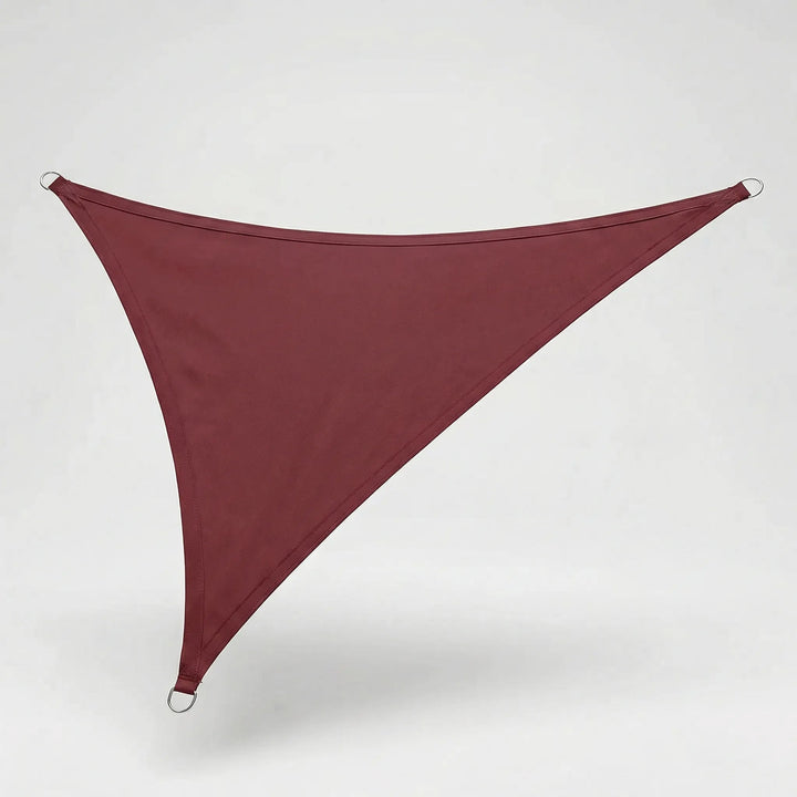 420D Oxford Triangle Shade Sail overhead mounted view