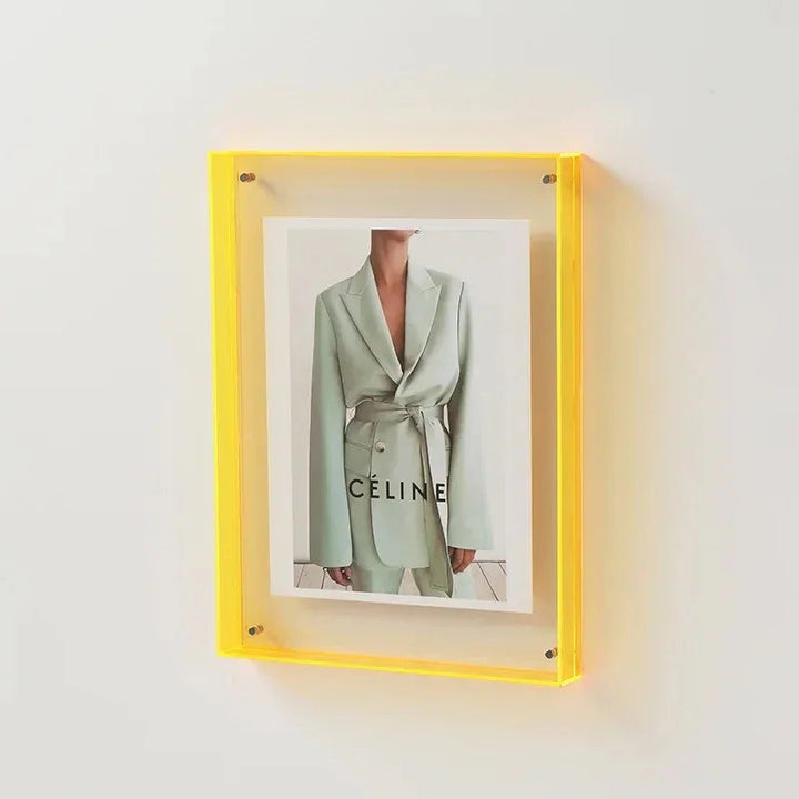 Vibrant Edge Acrylic Picture Frame