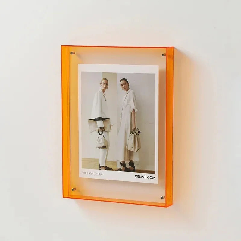 Vibrant Edge Acrylic Picture Frame