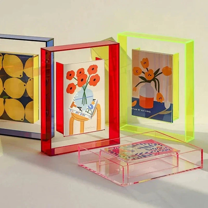 Vibrant Edge Acrylic Picture Frame
