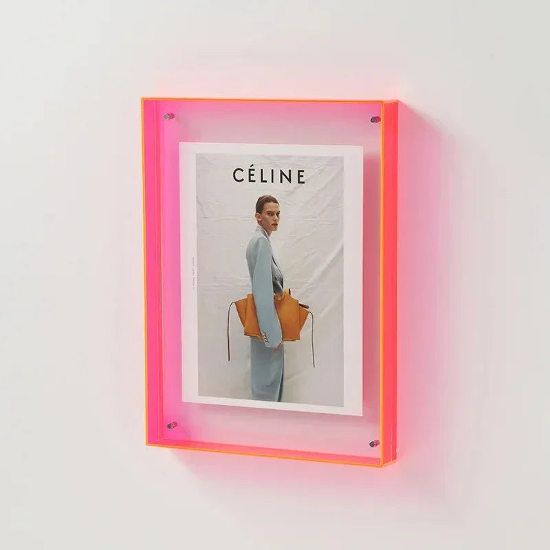 Vibrant Edge Acrylic Picture Frame