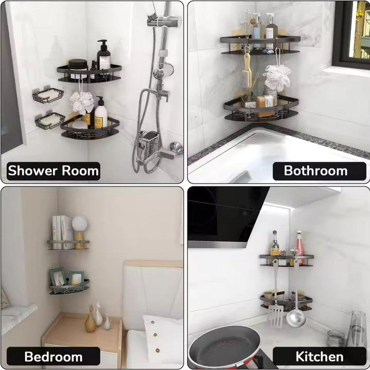 Elegant Aluminum Shower Shelf 4