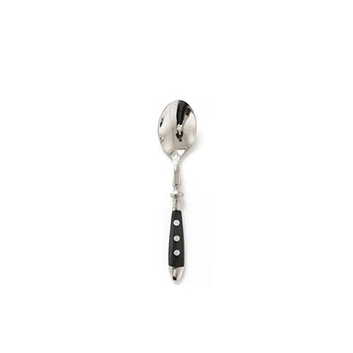 Elegant Black Stainless Steel Cutlery Set 10