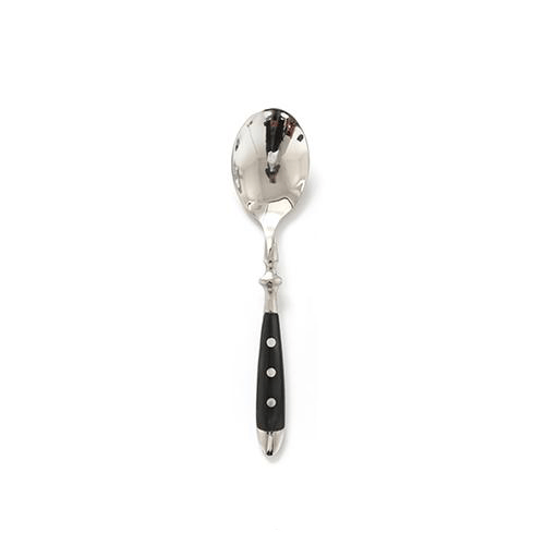 Elegant Black Stainless Steel Cutlery Set 14
