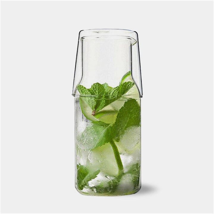 Elegant Borosilicate Glass Carafe Set 1