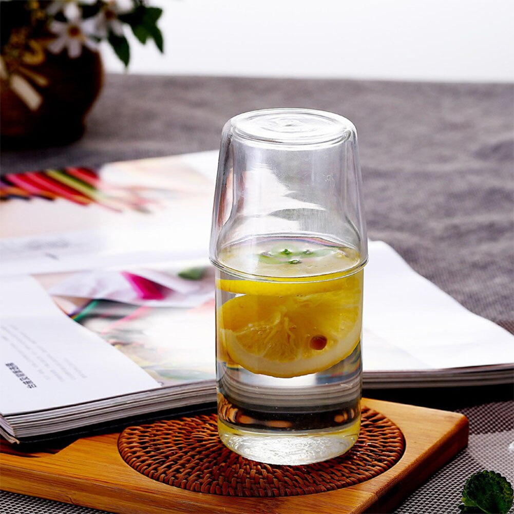 Elegant Borosilicate Glass Carafe Set 4