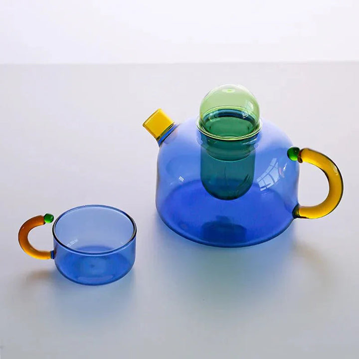 Elegant Borosilicate Glass Kettle Set 5