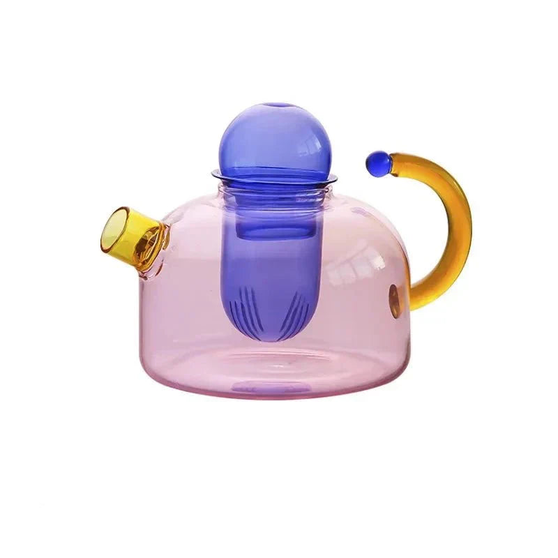 Elegant Borosilicate Glass Kettle Set 6