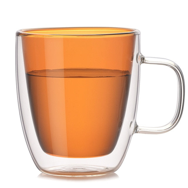 Elegant Borosilicate Glass Mug 12