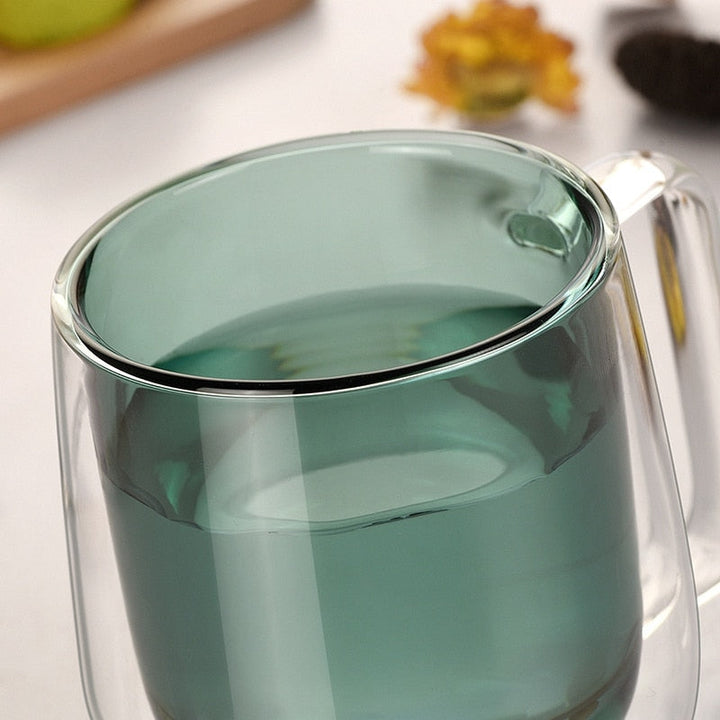 Elegant Borosilicate Glass Mug 4