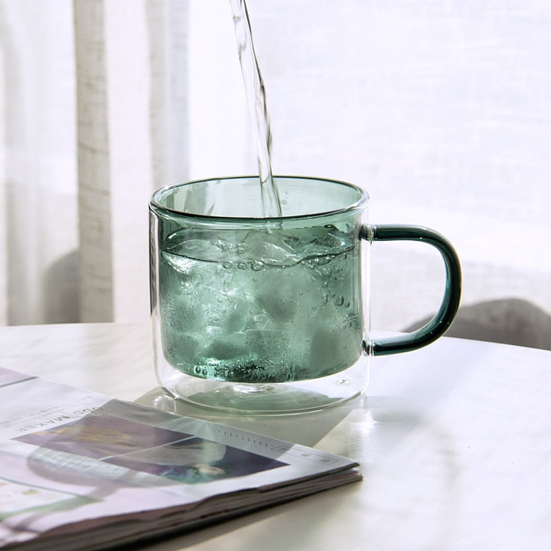 Elegant Borosilicate Glass Mugs 2