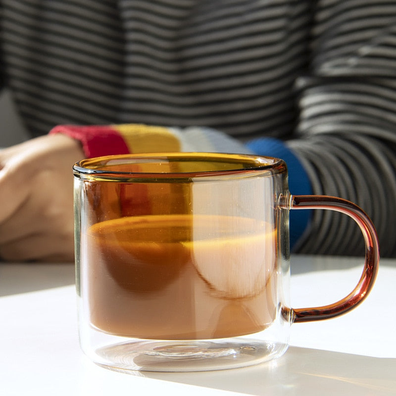 Elegant Borosilicate Glass Mugs 3