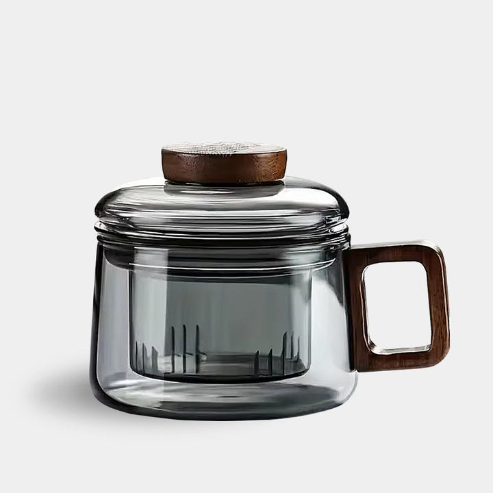 Elegant Borosilicate Glass Tea Infuser 1