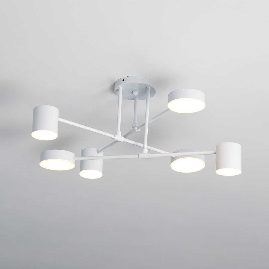 Elegant Brass Flush Mount Ceiling Light 9