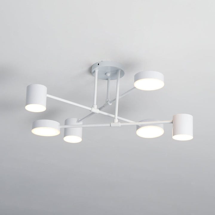 Elegant Brass Flush Mount Ceiling Light 9