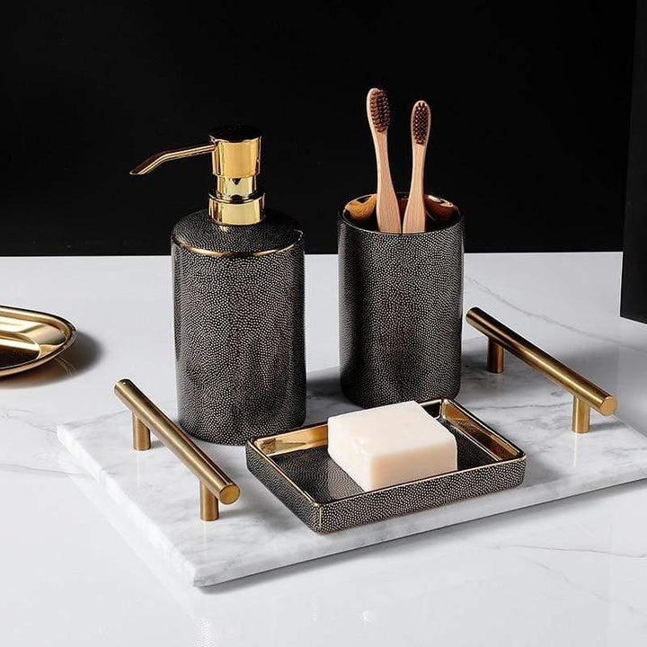 Elegant Ceramic Bathroom Set 1