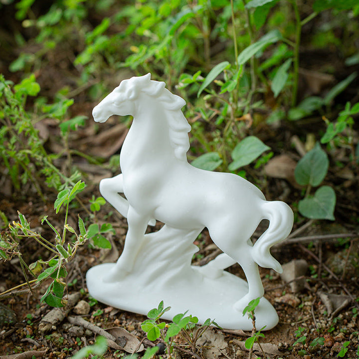 Elegant Ceramic Horse Figurine 2