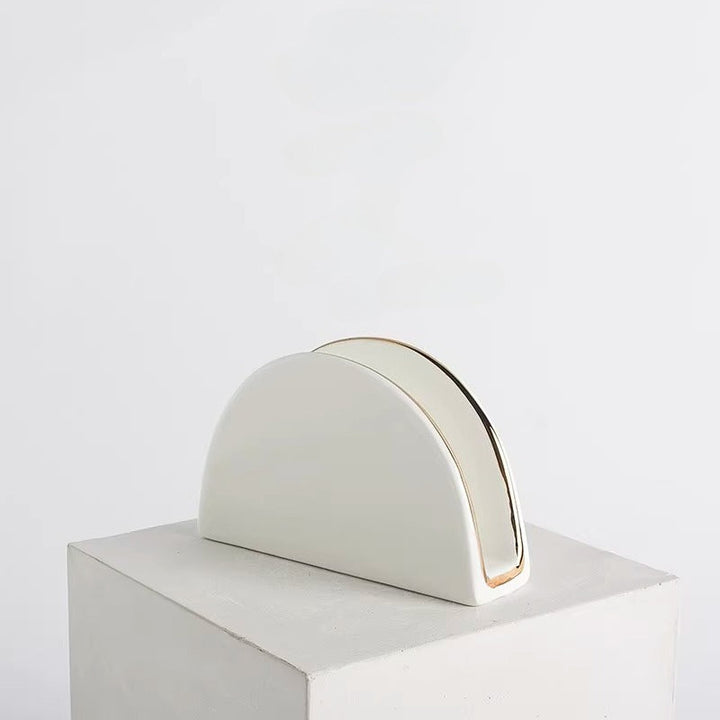 Elegant Ceramic Napkin Holder 0
