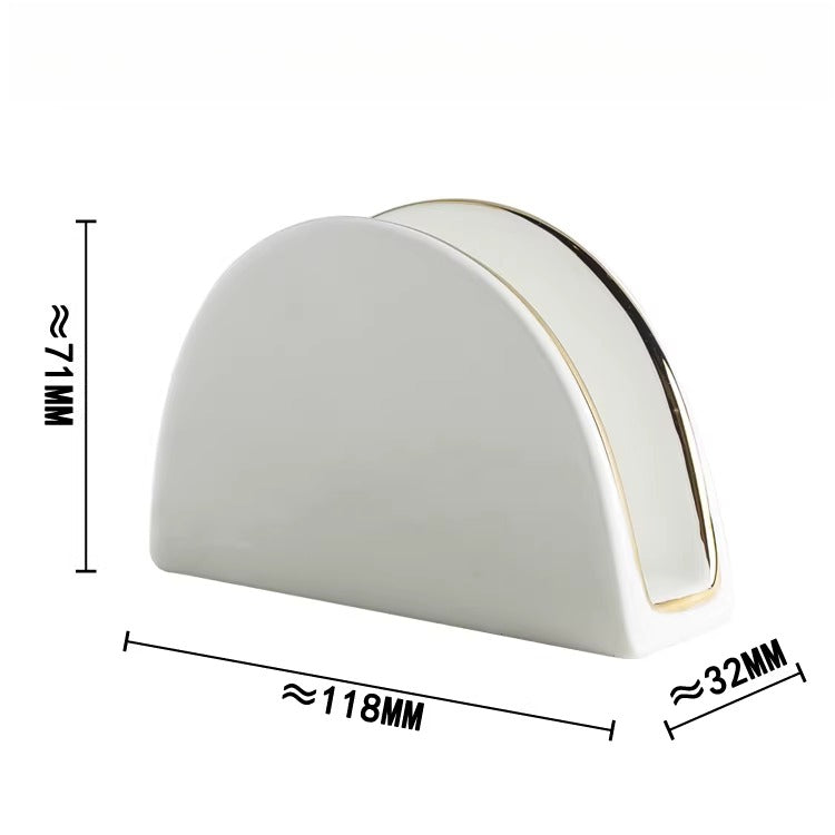 Elegant Ceramic Napkin Holder 3