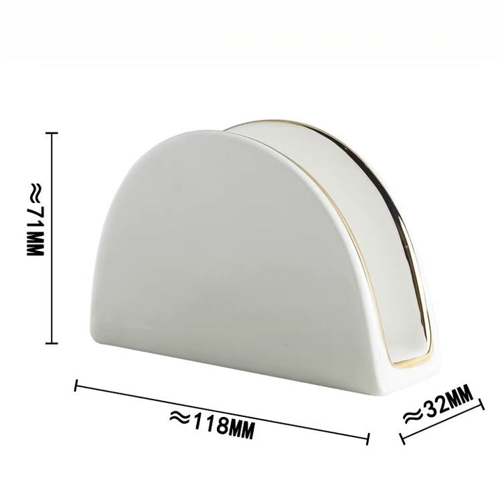 Elegant Ceramic Napkin Holder 3