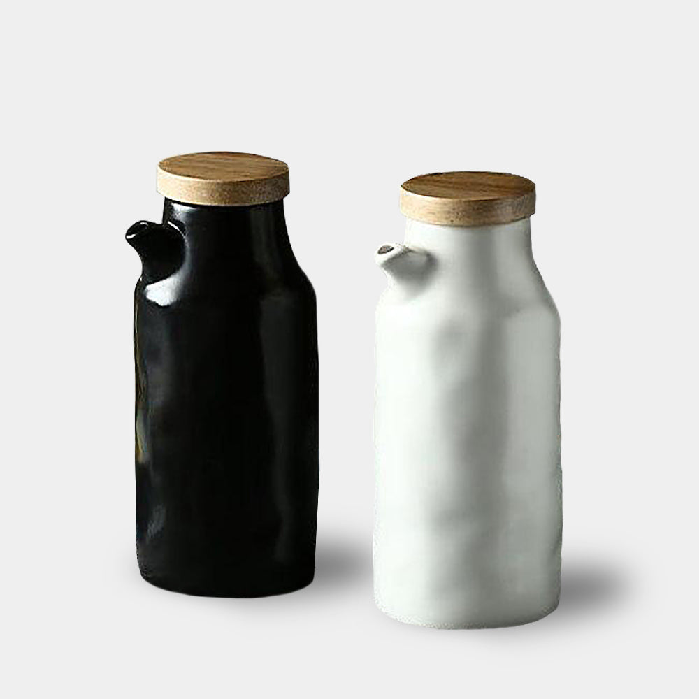 Elegant Ceramic Oil Vinegar Dispenser 1