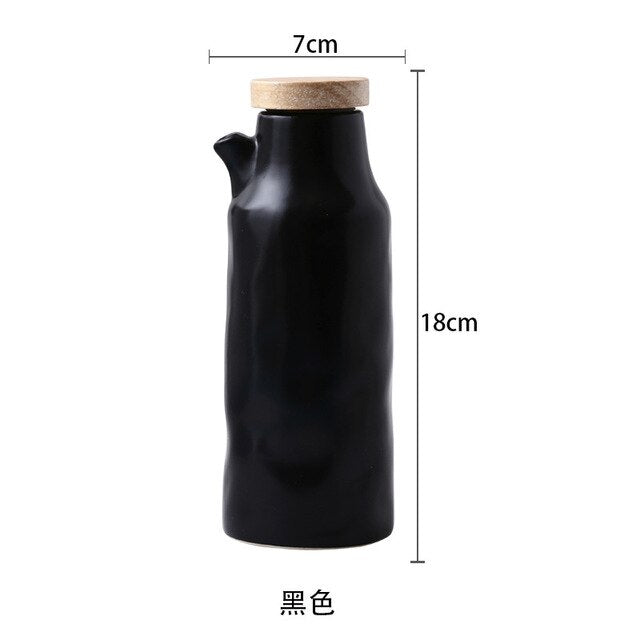 Elegant Ceramic Oil Vinegar Dispenser 5