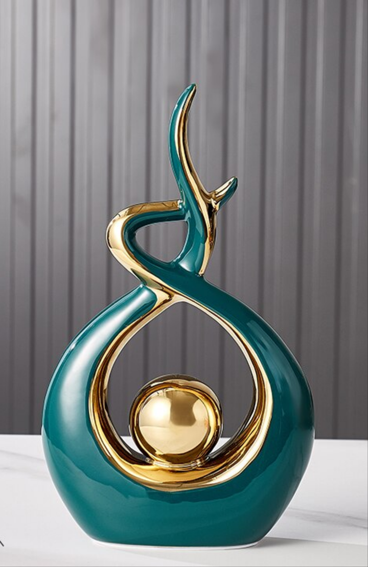 Elegant Ceramic Sculpture 0